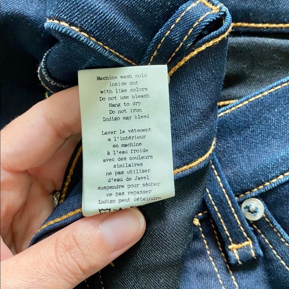 Rag & Bone High Rise Skinny Jeans - Picture 5 of 9